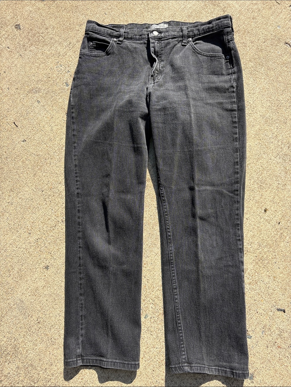 Riders by Lee Women's Black Boyfriend Jeans